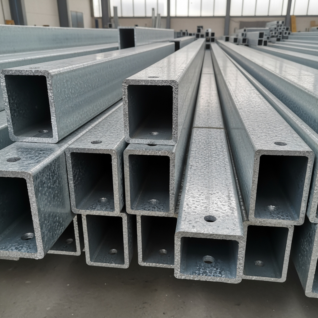 Perfilería en hierro galvanizado